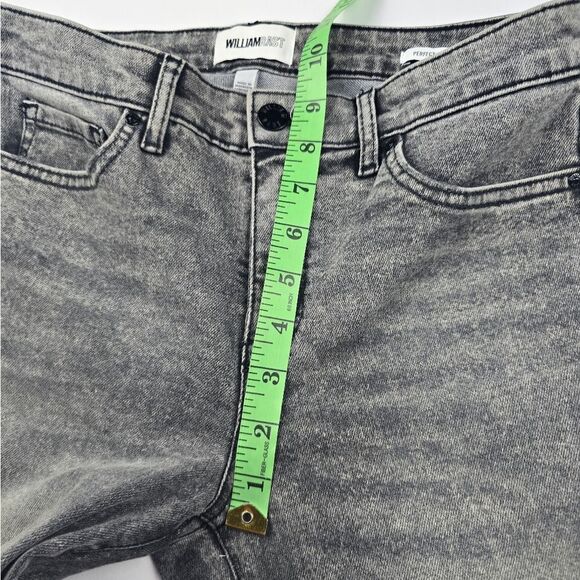 William Rast NWOT -1155 Perfect Skinny Jeans Ankle Zipper Grey Women's size 27 - Picture 8 of 9